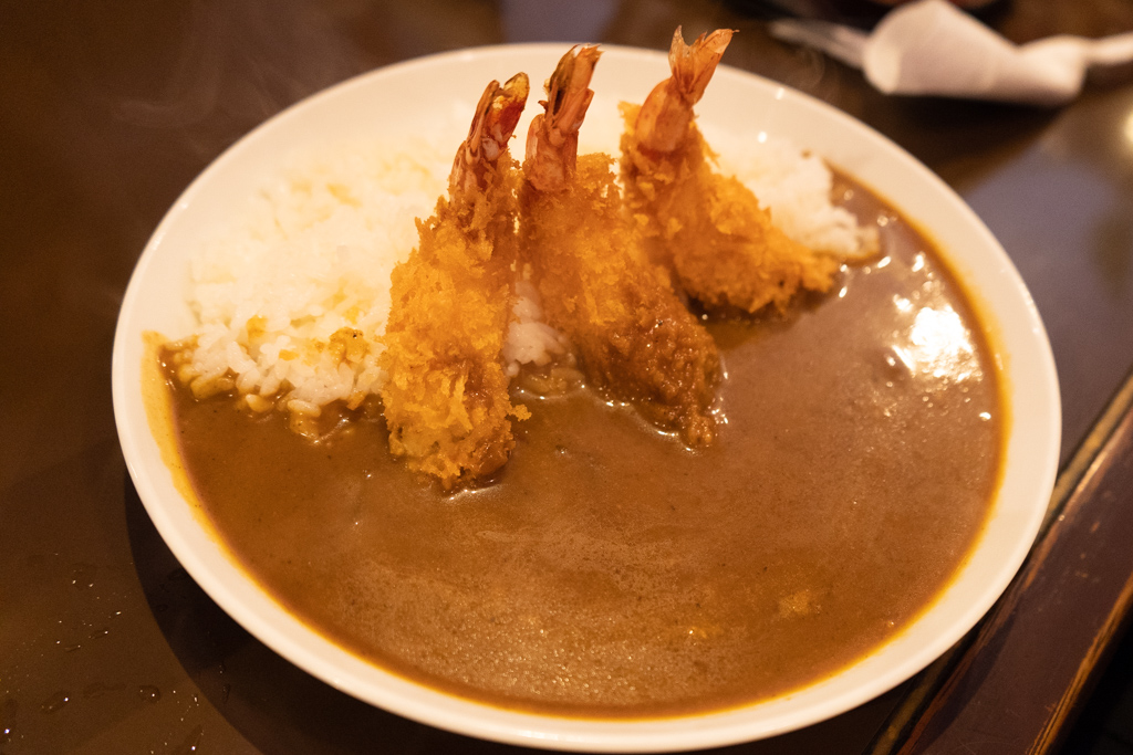 エビフライカレー