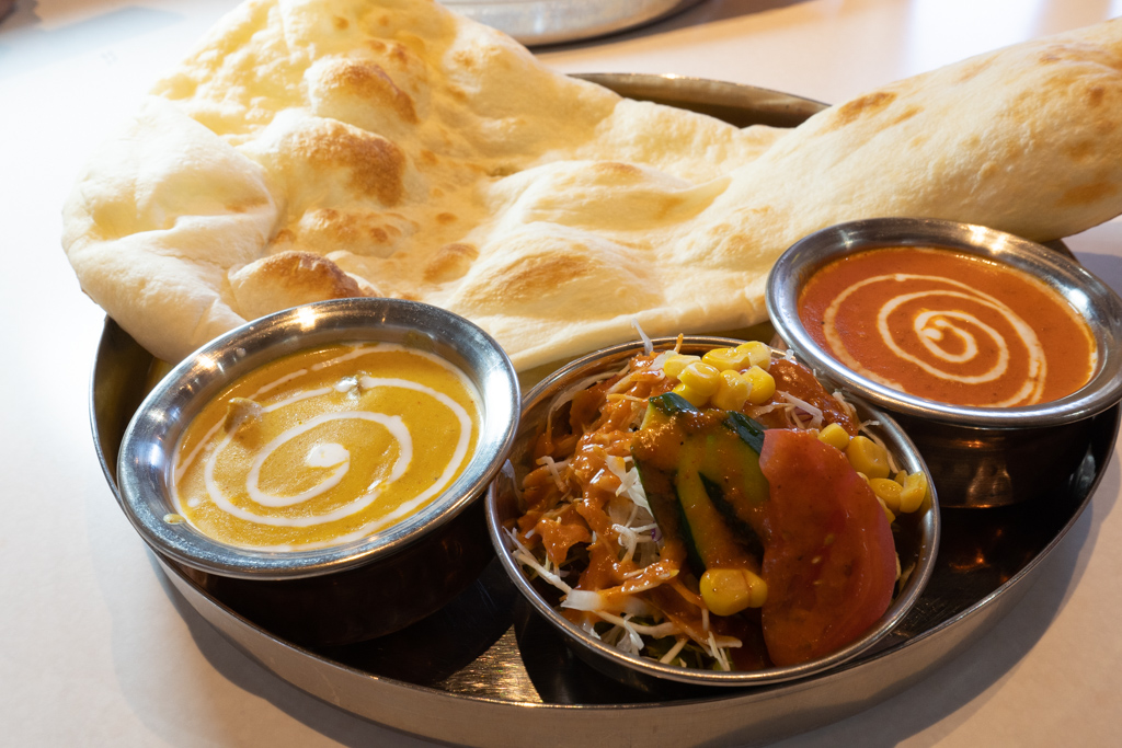 2種類のカレーランチ