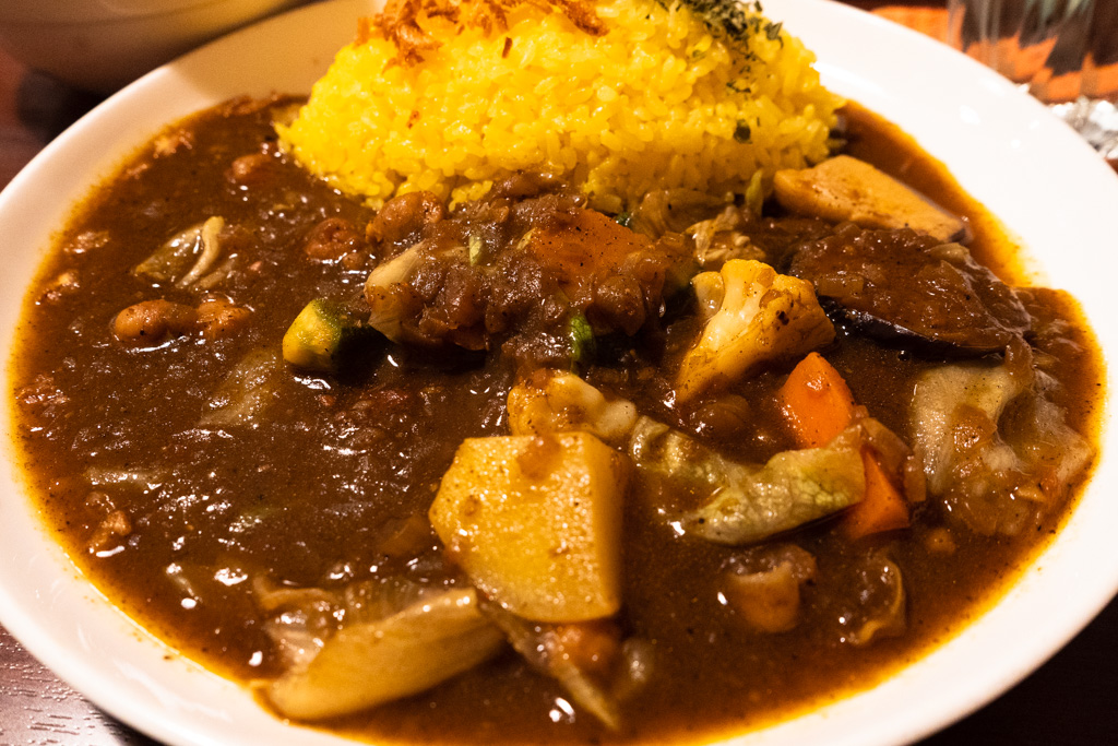 野菜とひよこ豆のカレー