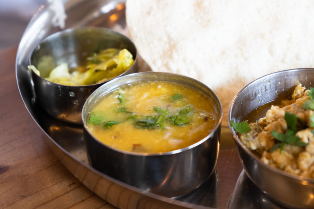 レタスダルカレー