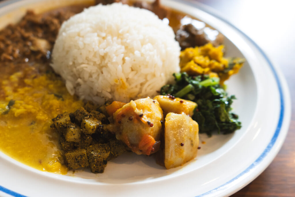 修行カレー_副菜