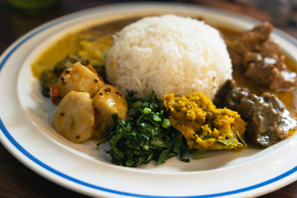 修行カレー_副菜