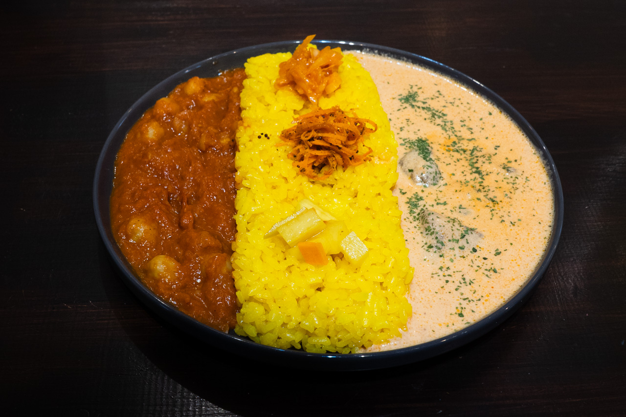 バターチキン＆ひよこ豆