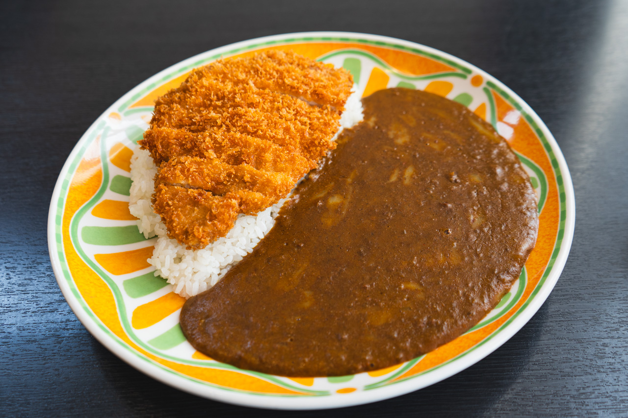 昼カツカレー
