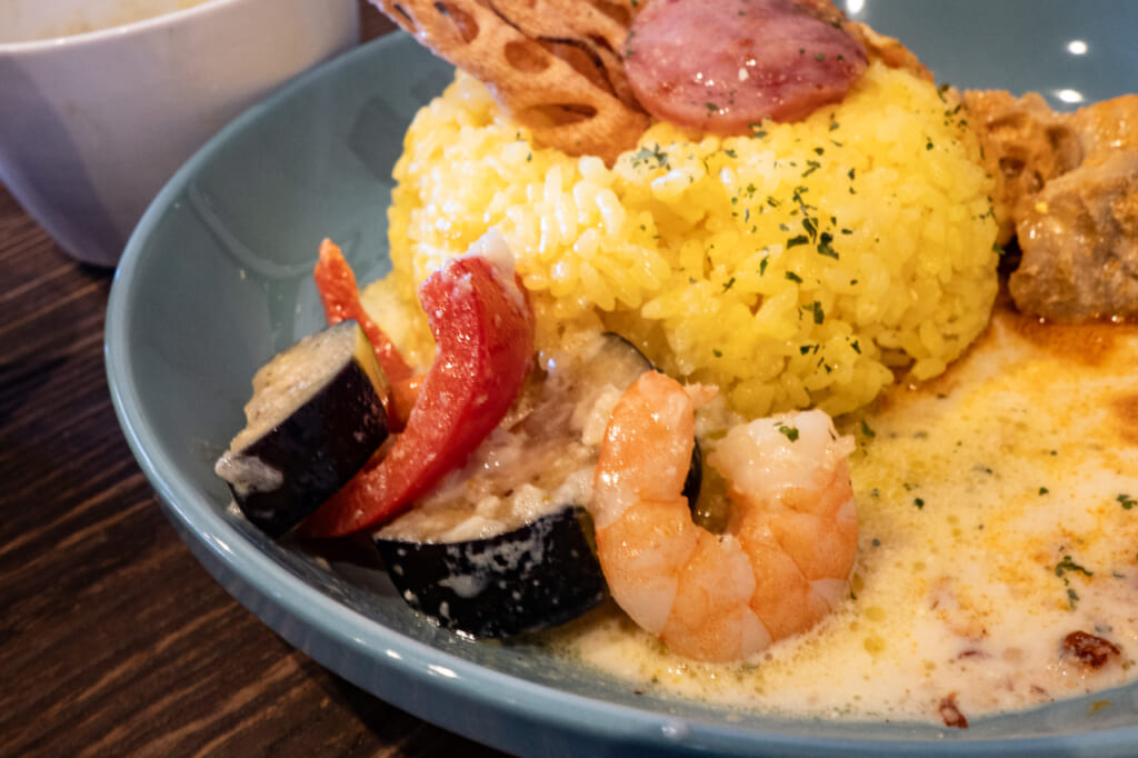 一甲　グリーンカレー