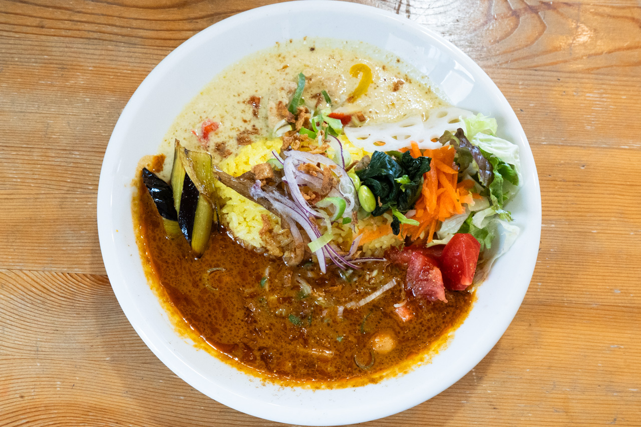 グリーンカレー&トムヤムカレー