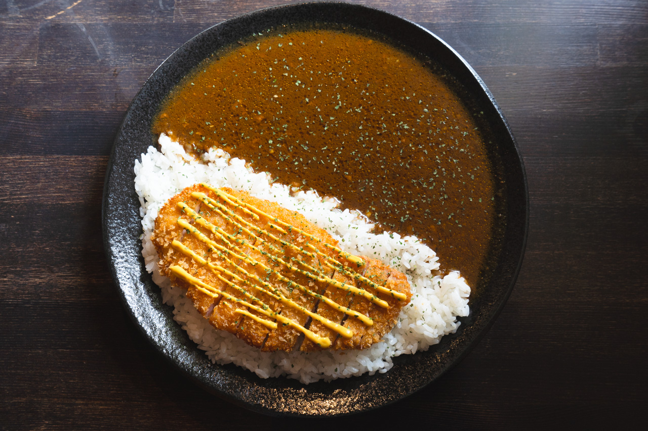 スパイシーチキンカレー トンカツトッピング