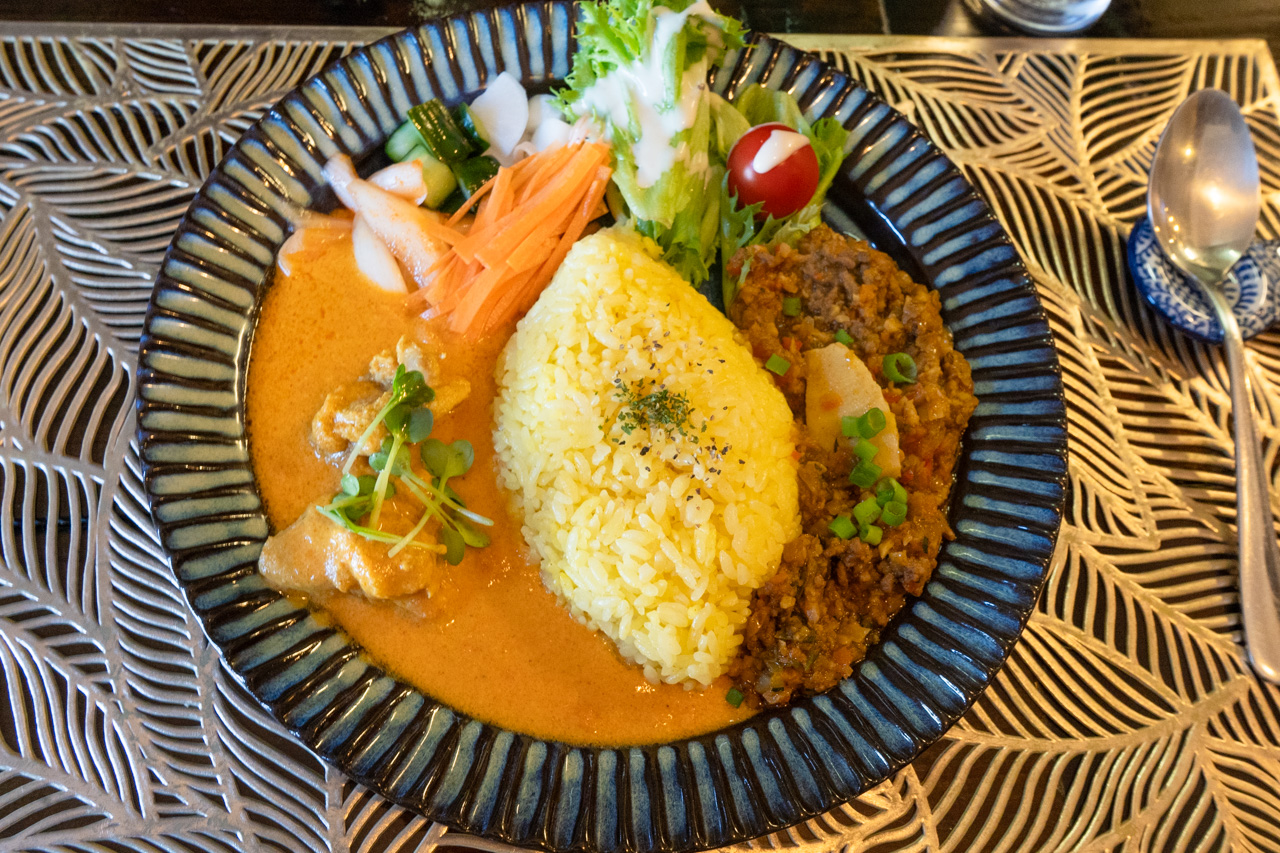 バターチキンカレー&キーマカレー