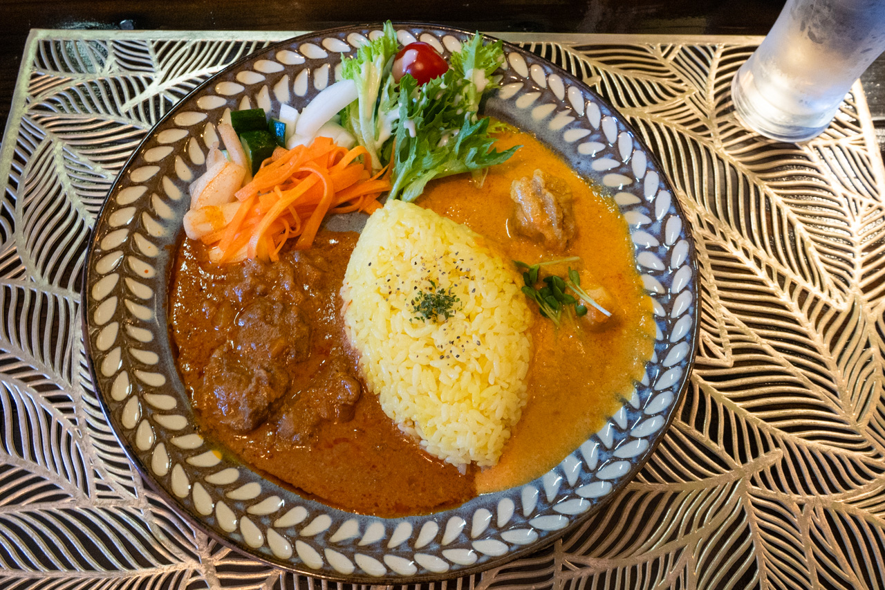 バターチキンカレー&レッドカレー