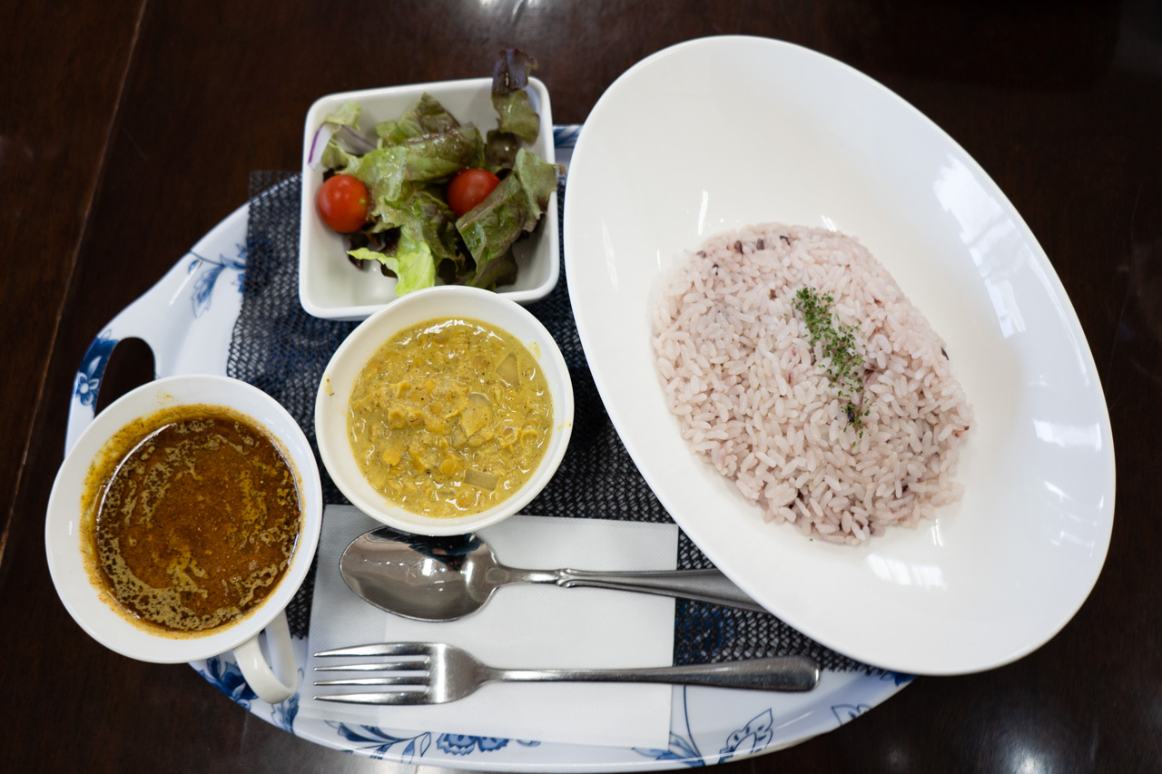 チキンカレー&豆カレーセット