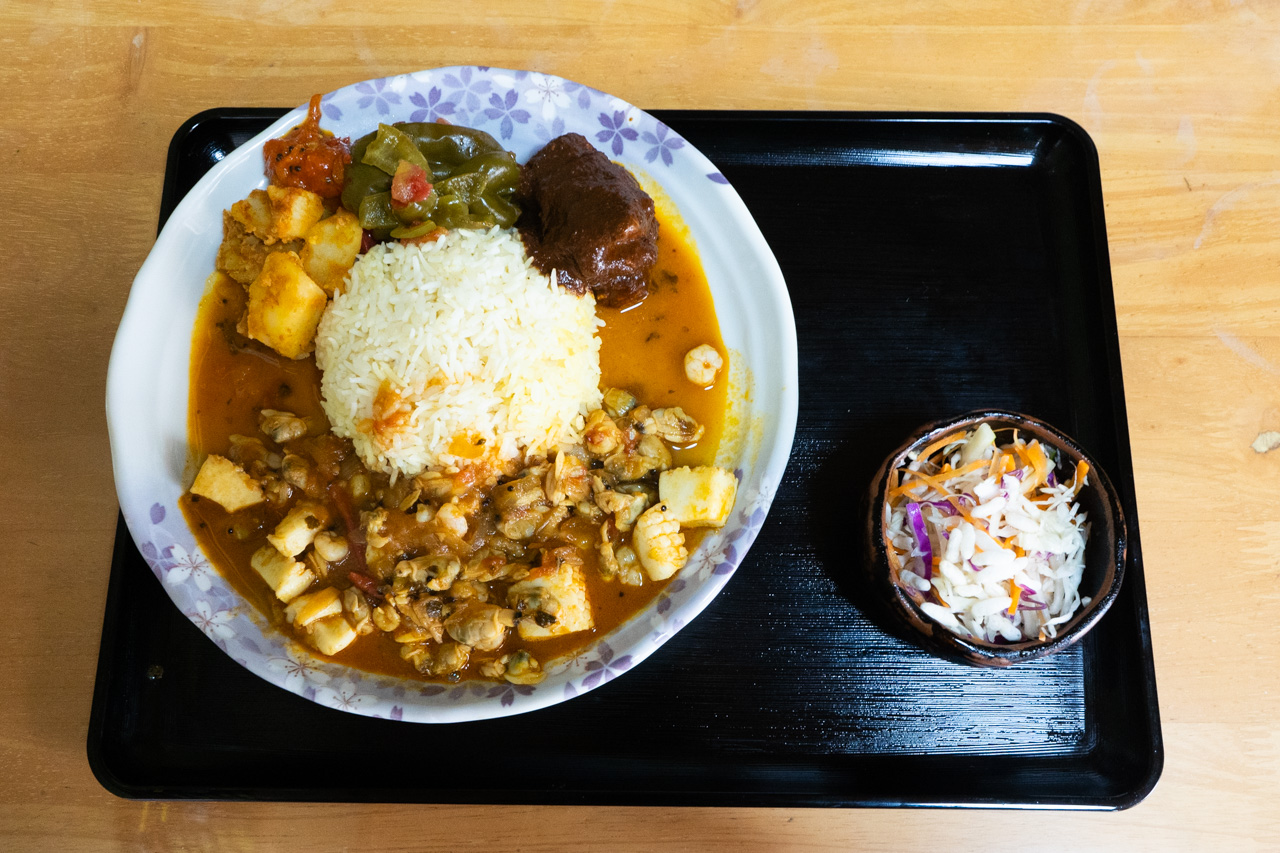 南インド風海鮮カレー