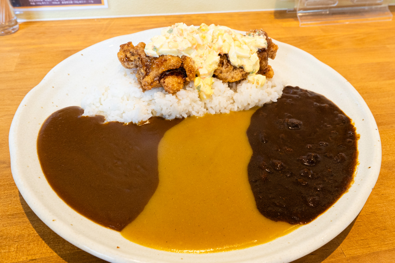 黒酢チキン南蛮カレー