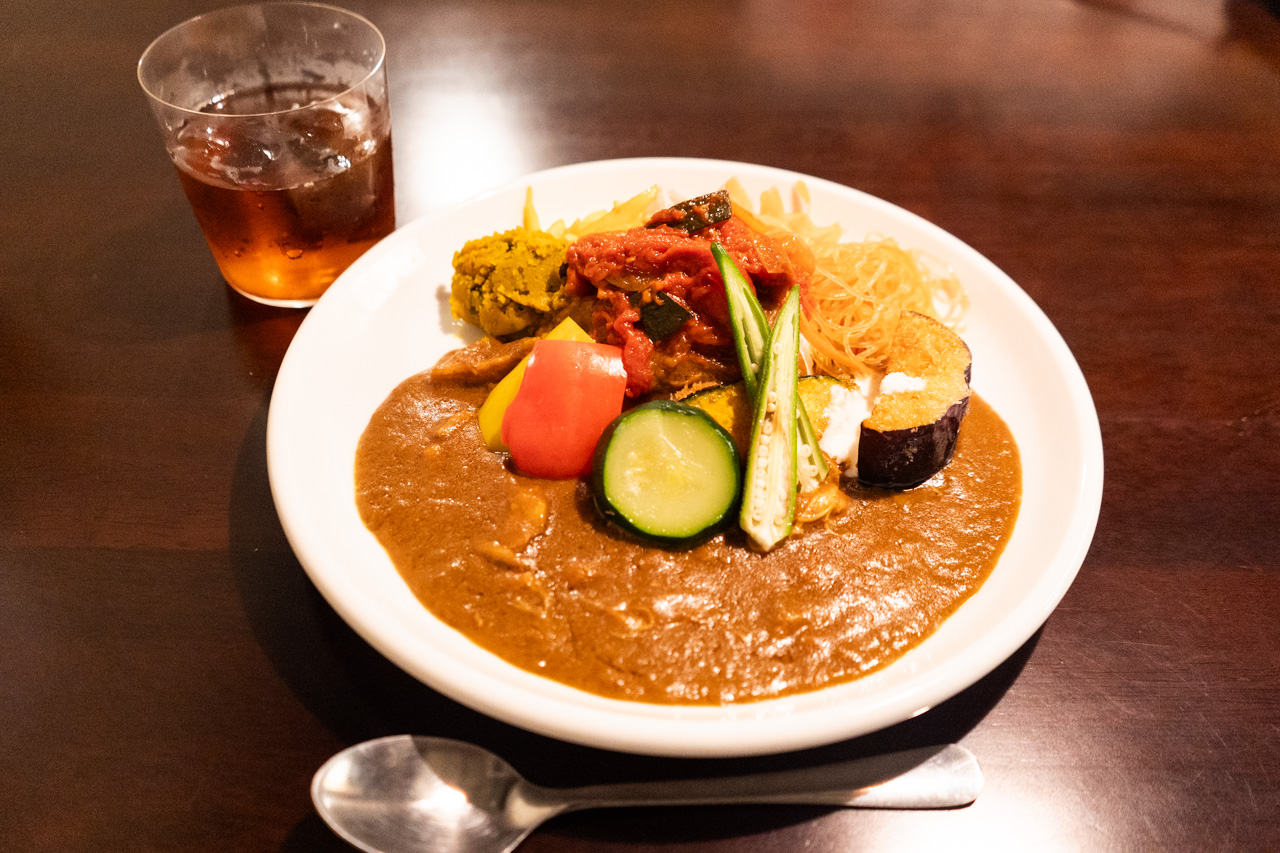 有機野菜のスパイスカレー