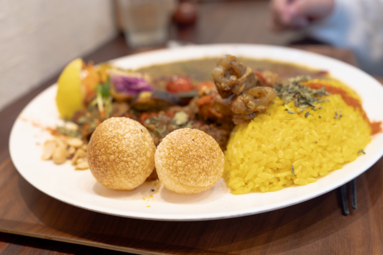 パリパリした丸いやつ