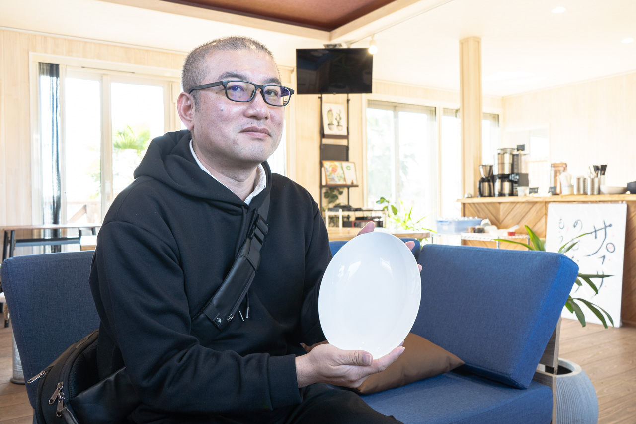 ビュッフェに行く前