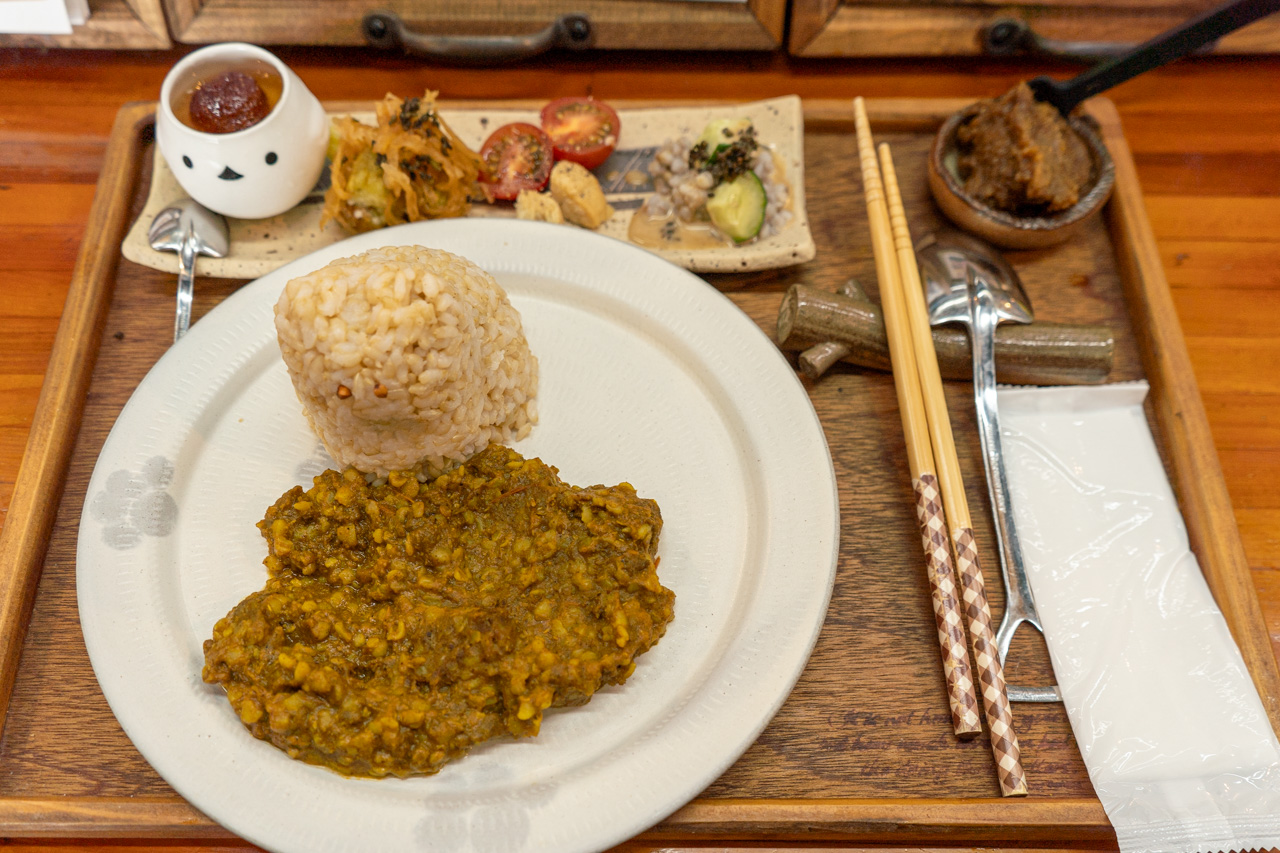 鹿と蕎麦の実のキーマカレー