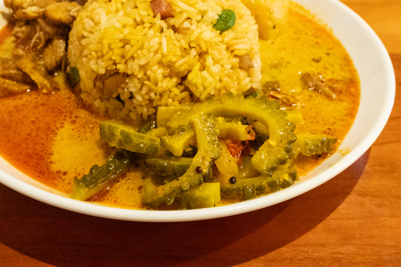 お野菜カレー　ゴーヤ
