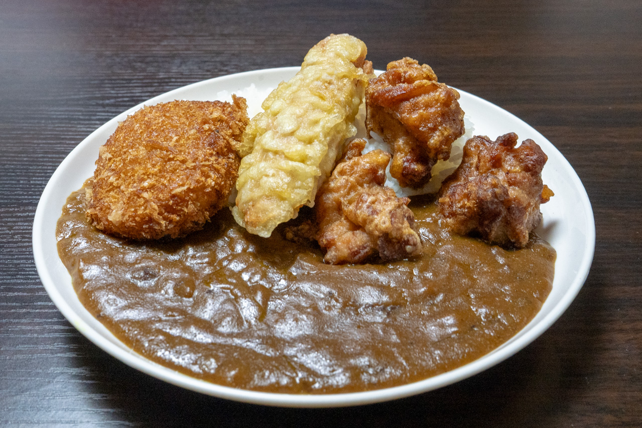 いろいろ揚げ物トッピング