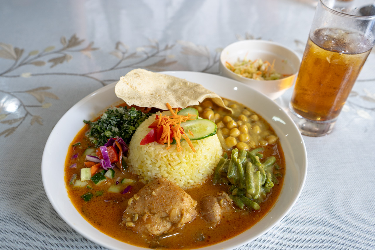 スリランカのスペシャルセットメニュー